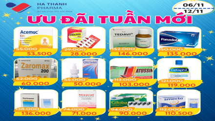 BẢNG GIÁ TỐT HÀNG TUẦN